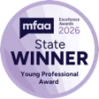 MFAA Young Professionals Award badge
